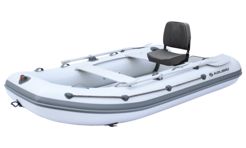 כסא דייגים מתקפל לסירה מרופד מפלסטיק חזק Folding Boat Seat KOLIBRI