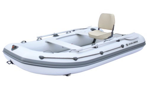 כסא דייגים מתקפל לסירה מרופד מפלסטיק חזק Folding Boat Seat KOLIBRI