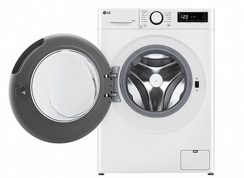 מכונת כביסה ‏פתח קידמי LG F14R33WHS ‏10 ‏ק''ג הנעה ישירה דגם 2025