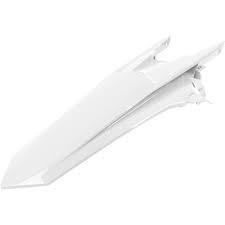 כנף אחורית לאופנועי קטמ לבן -UFO KTM REAR FENDER 17-19 