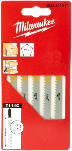 סט 5 להבים T111C – פתרון מושלם לחיתוך עץ עם מסור ג’יקסו
