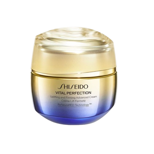 Shiseido Vital Perfection Uplifting And Firming Advanced Cream 50ML שיסיידו ויטל פרפקשון קרם לחות אנטי אייג’ינג