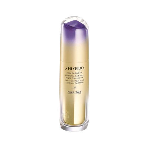 Shiseido Vital Perfection Liftdefine Radiance Night Concentrate 40ML שיסיידו ויטאל פרפקשן סרום לילה