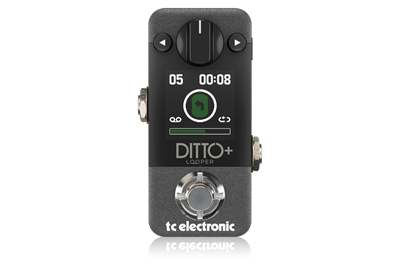 פדל מיני DITTO + LOOPER מבית TC ELECTRONIC