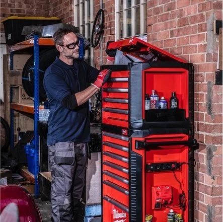עגלת מוסך עם 7 מגירות MILWAUKEE TOOLGUARD 