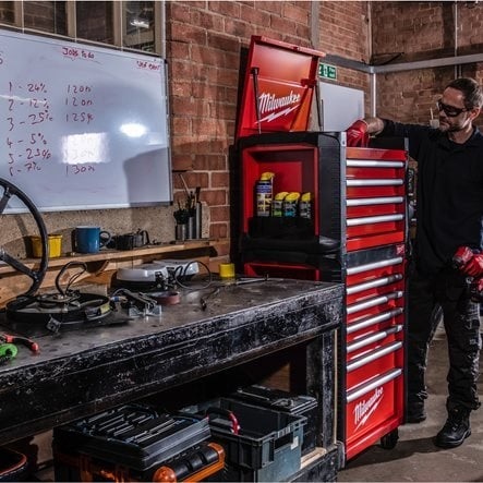 עגלת מוסך עם 7 מגירות MILWAUKEE TOOLGUARD 