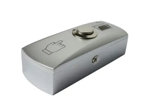 לחצן יציאה מתכתי על הטיח NO/COM דגם LM-N/OW קוביקום