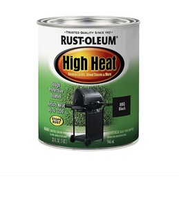 צבע חום גבוה כ 1 ליטר אלרם מבית RustOleum