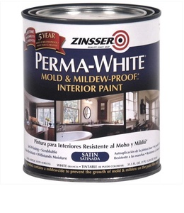 צבע נגד עובש 3.8 ליטר PERMAWHITE אלרם מבית RustOleum