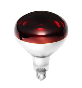נורת חימום 250W אדומה LUXTEN