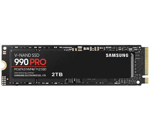 כונן Samsung 990 Pro MZ-V9P2T0BW PCle 4.0 NVMe M.2 2TB SSD סמסונג