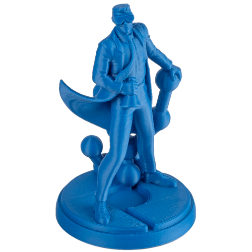 פילמנט PLA+ סאטן כחול 1 ק