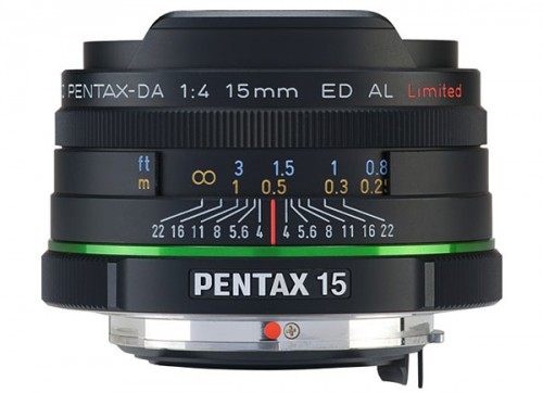 Pentax HD DA 15mm F4 ED AL Limited