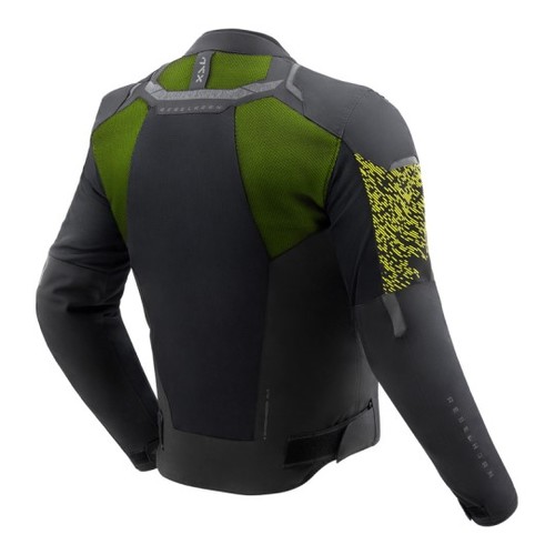 מעיל רב עונתי רבל הורן שחור / צהוב - REBELHORN JAX JACKET