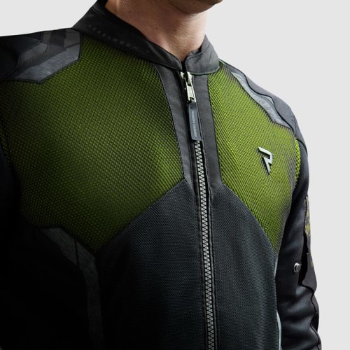 מעיל רב עונתי רבל הורן שחור / צהוב - REBELHORN JAX JACKET