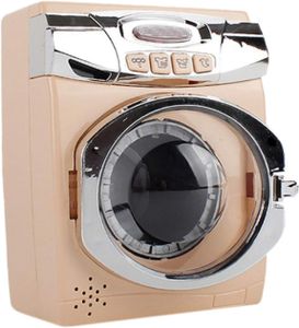 מכונת כביסה למשחקי דמיון עם פעולת סיבוב, אורות וצלילים - מוקה