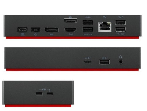תחנת עגינה Lenovo ThinkPad Universal USB-C Dock 40AY0090IS