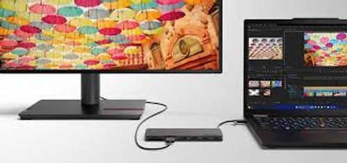 תחנת עגינה Lenovo USB-C Slim Travel Dock