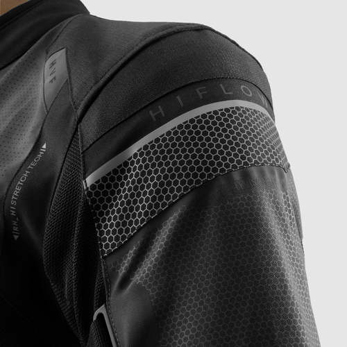 מעיל קיץ רבל הורן שחור  - REBELHORN HIFLOW V TEXTILE JACKET