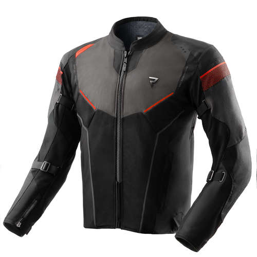 מעיל רב עונתי רבל הורן שחור / אפור / אדום  - REBELHORN HIFLOW V TEXTILE JACKET