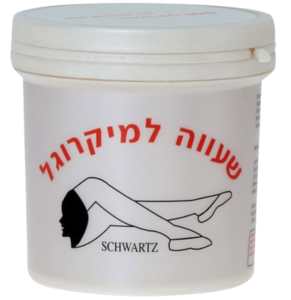 שעווה למיקרוגל | לחמם ללא מכסה | מכיל 500 גרם |