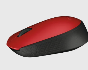 עכבר אלחוטי Logitech Wireless M170 בצבע אדום
