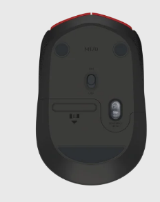 עכבר אלחוטי Logitech Wireless M170 בצבע אדום