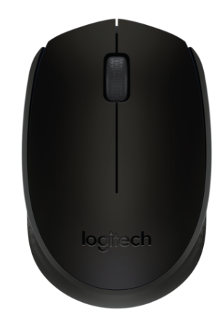 עכבר אלחוטי Logitech Wireless M171 בצבע שחור 
