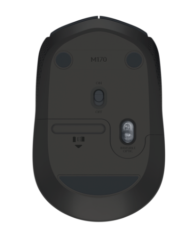 עכבר אלחוטי Logitech Wireless M171 בצבע שחור 
