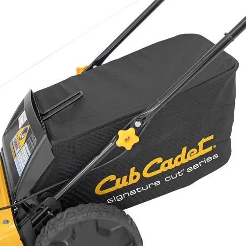 סל איסוף של מכסחת דשא דחיפה CUB CADET מתאים לשימוש ביתי לשטח עד 800 מר