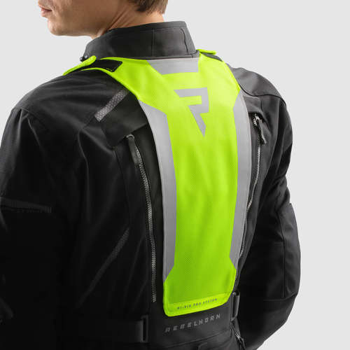 מעיל רב עונתי רבל הורן שחור - REBELHORN HARDY 3.0 TEXTILE JACKET