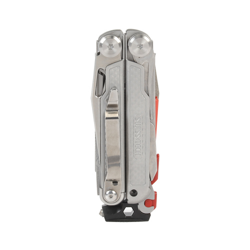  מולטיטול Swiss Tech דגם XTRM עם 20 פונקציות כולל עיצוב נפרד, פלייר שפיץ, כלי חירום, משרוקית ואבן אש