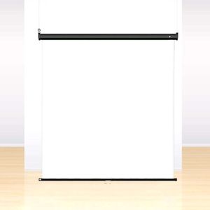 רקע נייד נפתח Ultrablitz FB-180200 Wall Mount PVC לבן