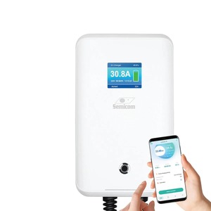עמדת טעינה לרכב חשמלי POWERPRO PREMIUM