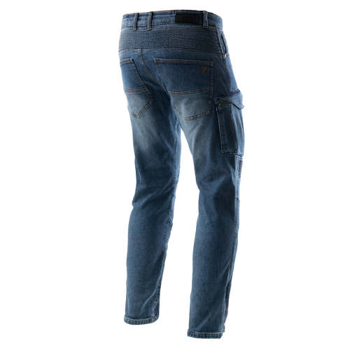ג'ינס ממוגן לרכיבה רבל הורן כחול - REBELHORN VANDAL MONOLAYER JEANS