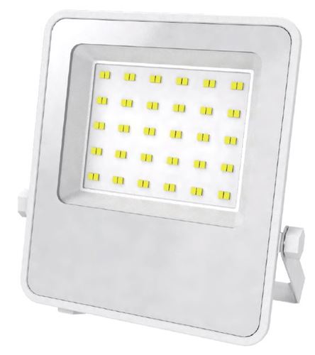 פנס הצפה 50W גוף לבן/אור יום  VIVA DL 100LM/W