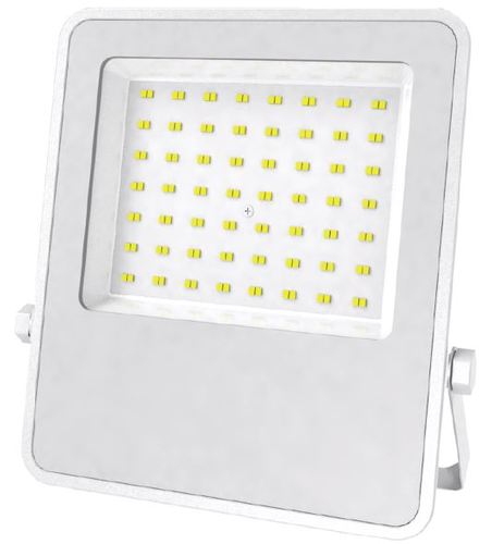פנס הצפה 100W גוף לבן/אור יום  VIVA DL 100LM/W