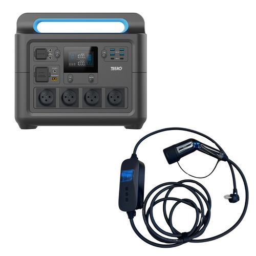 מטען לרכב חשמלי 1.7kW וכבל טעינה נייד מטען EV 1.7kW