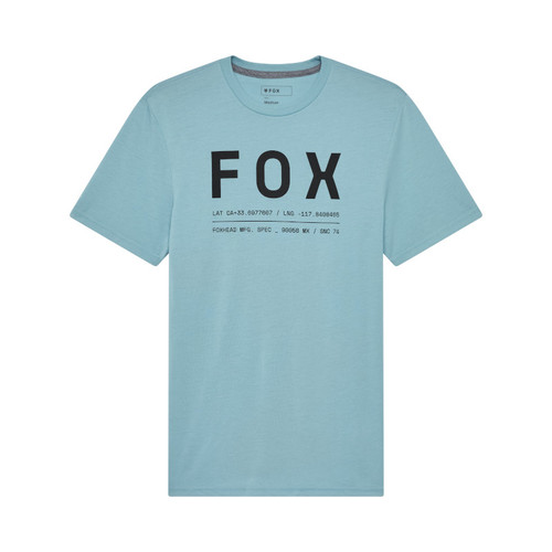 חולצת פוקס תכלת -  FOX NON STOP SS TECH TEE V25