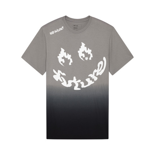 חולצת פוקס אפור -  FOX HELLO FOX SS PREM TEE V25