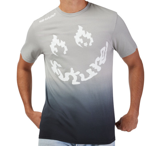 חולצת פוקס אפור -  FOX HELLO FOX SS PREM TEE V25