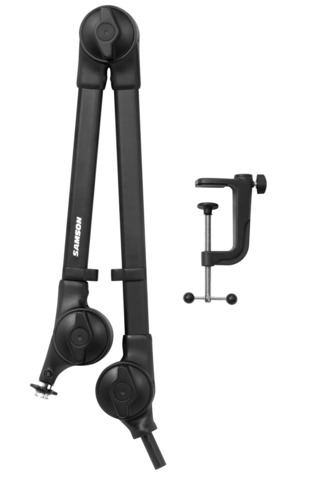 סטנד למיקרופון עם תפסן לשולחן SAMSON MICROPHONE 26