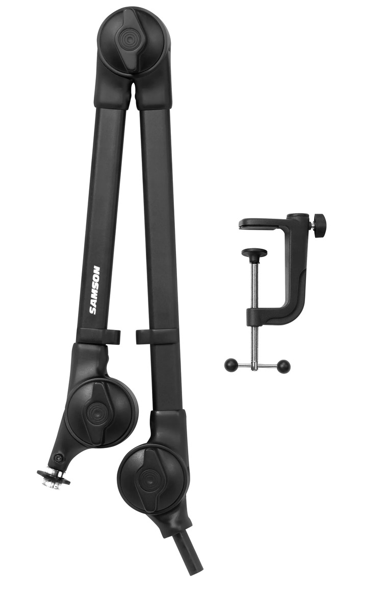 סטנד למיקרופון עם תפסן לשולחן SAMSON MICROPHONE 26" BOOM ARM ESAMBA26