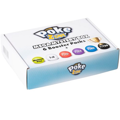 קלפי פוקימון מגה מיסטרי בוקס של פוקיזון POKEZONE MEGA MYSTERY BOX