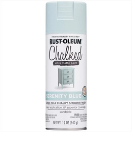 תרסיס ספריי צבע גיר שאבי שיק כחול רגוע SERE מבית RustOleum
