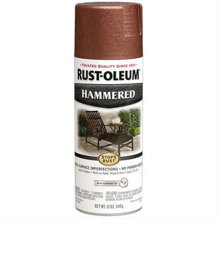 תרסיס ספריי צבע מרוקע נחושת 355 מל RO210849 מבית RustOleum