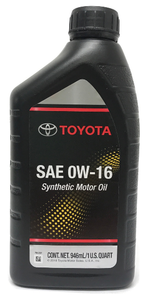 שמן מנוע מקורי TOYOTA 0W16 946ML
