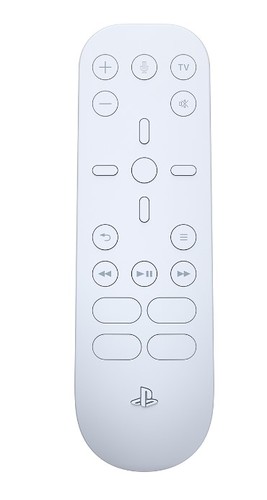 שלט מולטימדיה מקורי לבן Media Remote for PS5