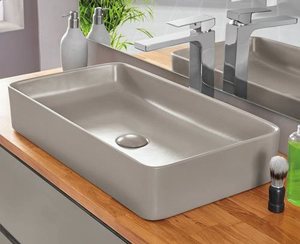 כיור מונח 60.5X35 ס"מ ויקטוריה אבן מט סניטק