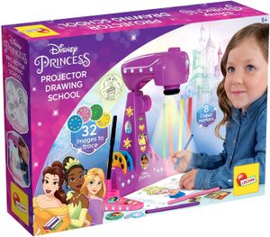 ערכת ציור עם מקרן Disney Princess Lisciani - בית ספר לציור לנסיכות